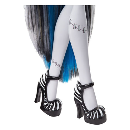 Monster High Reel Drama Puppe Frankie Stein Frankie Stein in Schwarzweiß Image 4
