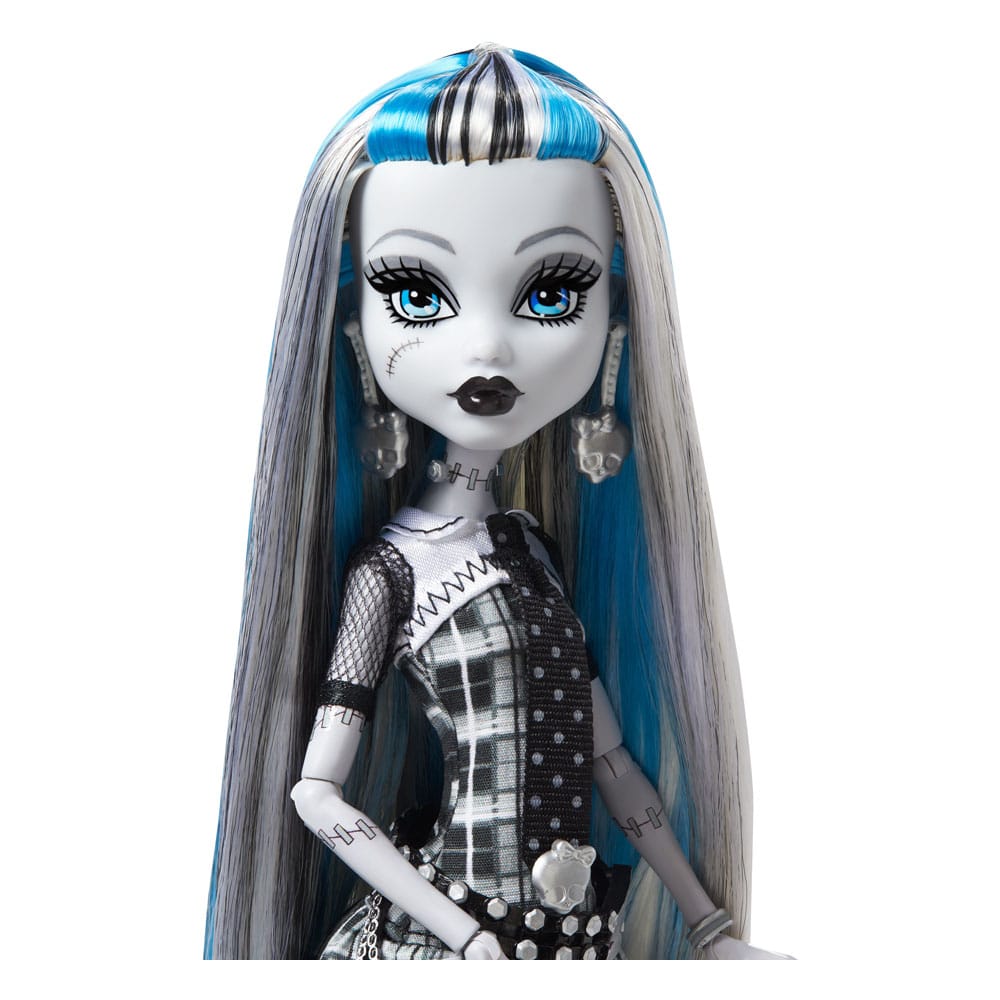 Monster High Reel Drama Puppe Frankie Stein Frankie Stein in Schwarzweiß Image 6