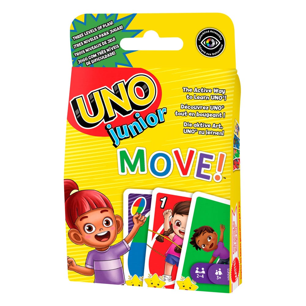 UNO Junior Move! Kartenspiel Image 1