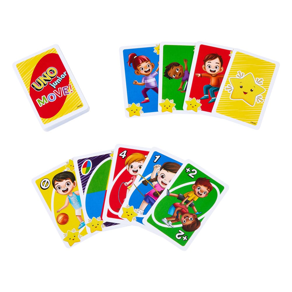 UNO Junior Move! Kartenspiel Image 2