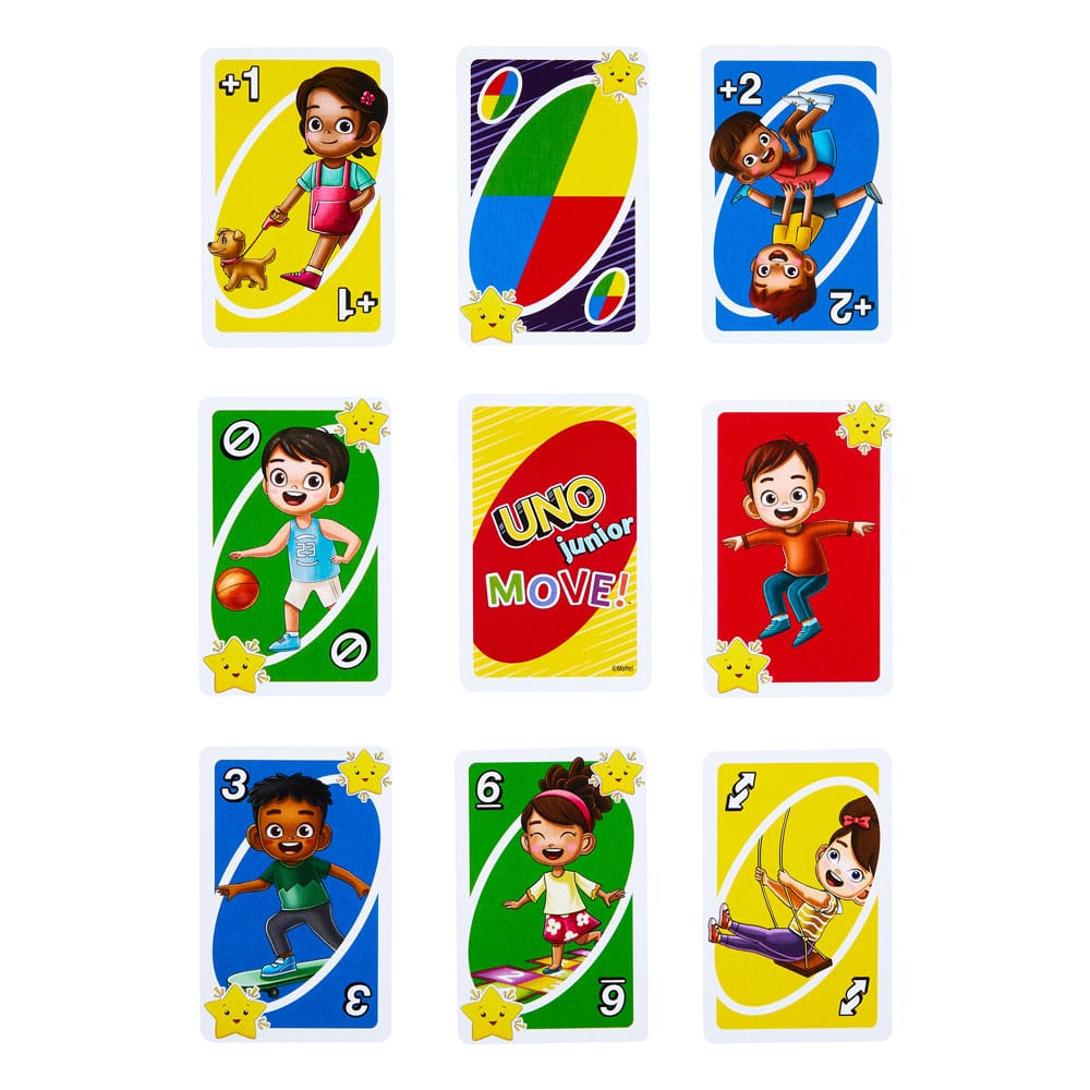 UNO Junior Move! Kartenspiel Image 3