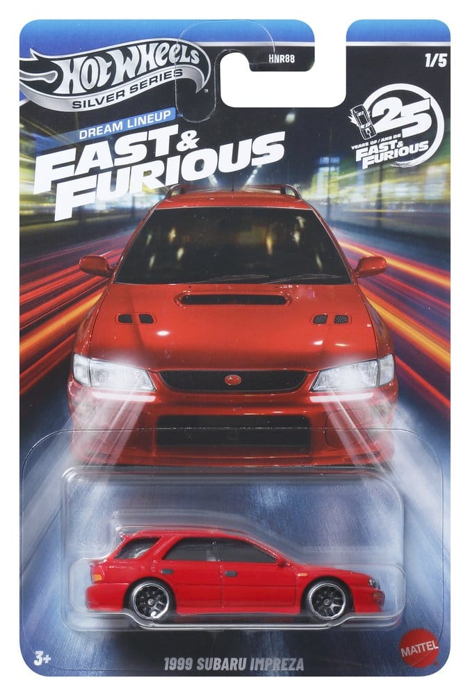 Fast &amp; Furious Hot Wheels Silver Series Die-Cast Fahrzeuge 1/64 979N Sortiment (24) Image 3