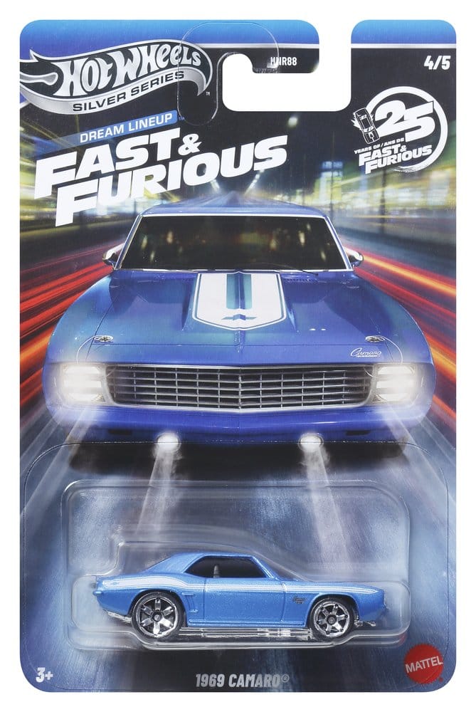 Fast &amp; Furious Hot Wheels Silver Series Die-Cast Fahrzeuge 1/64 979N Sortiment (24) Image 13