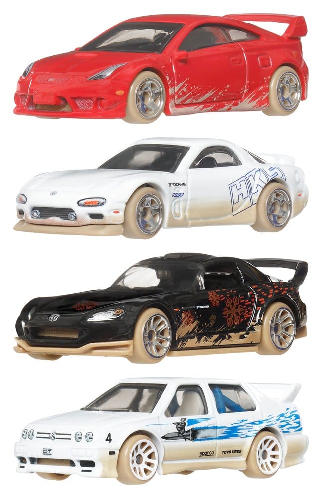 Fast & Furious Hot Wheels Silver Series Die-Cast Fahrzeuge 1/64 979P Sortiment (24) Image 1