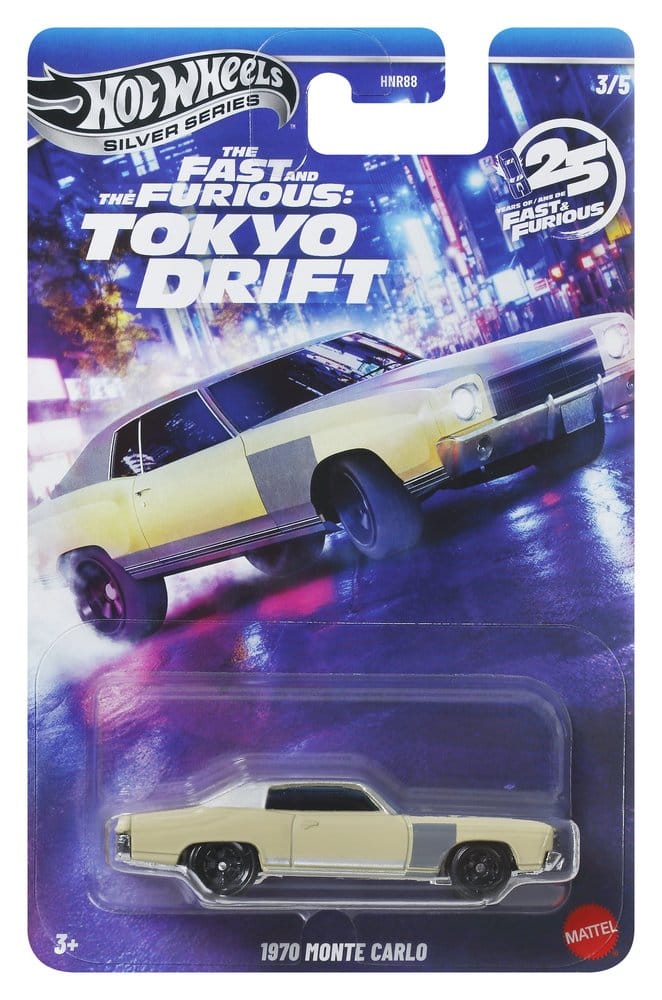Fast & Furious Hot Wheels Silver Series Die-Cast Fahrzeuge 1/64 979M Tokyo Drift Sortiment (24) Image 13