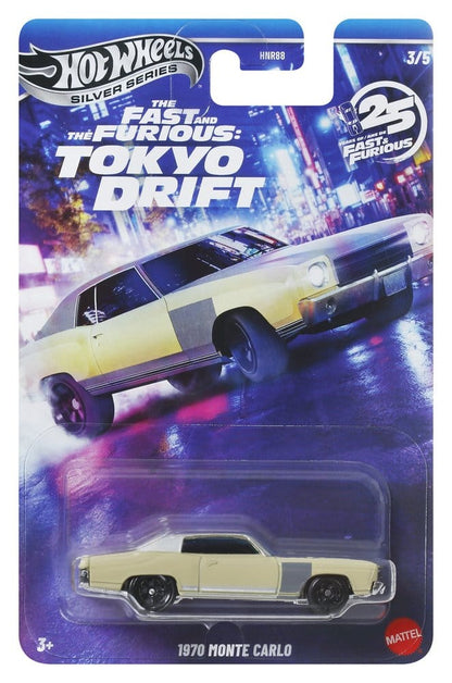 Fast & Furious Hot Wheels Silver Series Die-Cast Fahrzeuge 1/64 979M Tokyo Drift Sortiment (24) Image 13