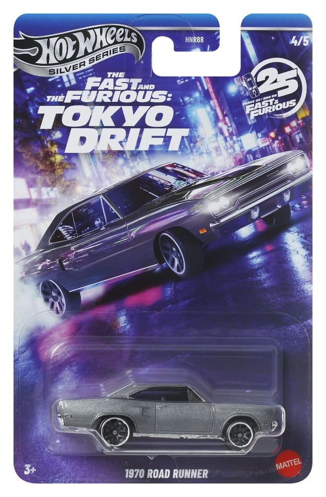 Fast & Furious Hot Wheels Silver Series Die-Cast Fahrzeuge 1/64 979M Tokyo Drift Sortiment (24) Image 18