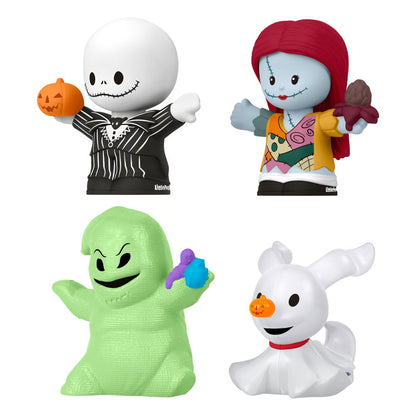 Nightmare Before Christmas Fisher-Price Little People Collector Minifiguren 4er-Pack 7 cm Image 3