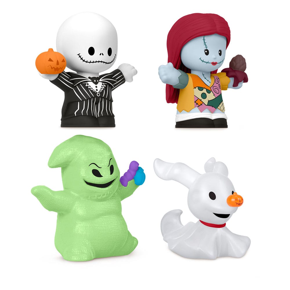 Nightmare Before Christmas Fisher-Price Little People Collector Minifiguren 4er-Pack 7 cm Image 8