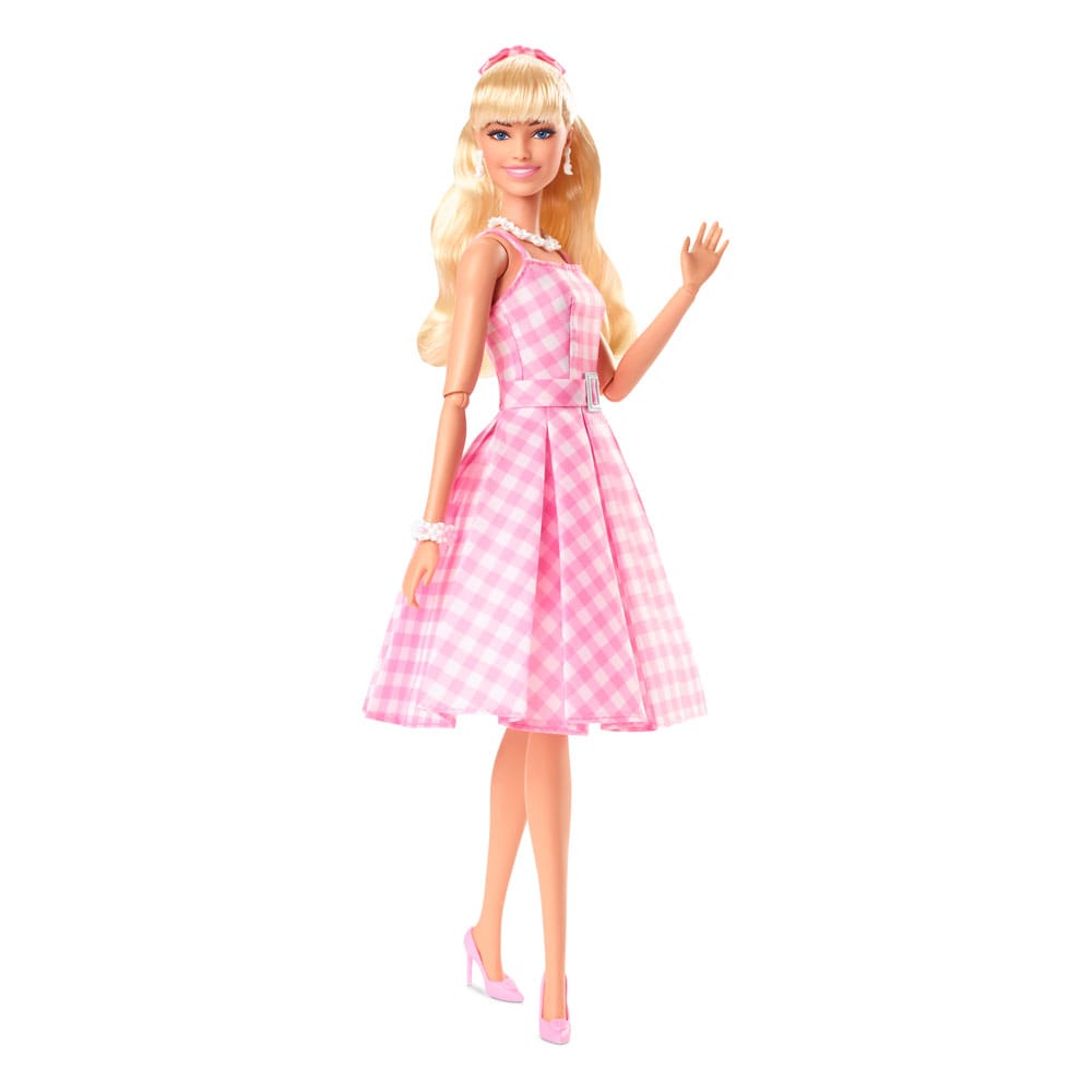 Barbie The Movie Puppe Barbie in Pink Gingham Dress Image 1