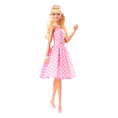 Barbie The Movie Puppe Barbie in Pink Gingham Dress Image 1
