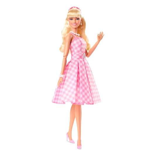 Barbie The Movie Puppe Barbie in Pink Gingham Dress Image 1