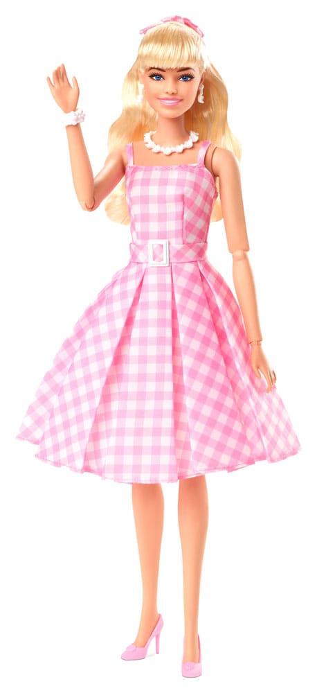 Barbie The Movie Puppe Barbie in Pink Gingham Dress Image 6