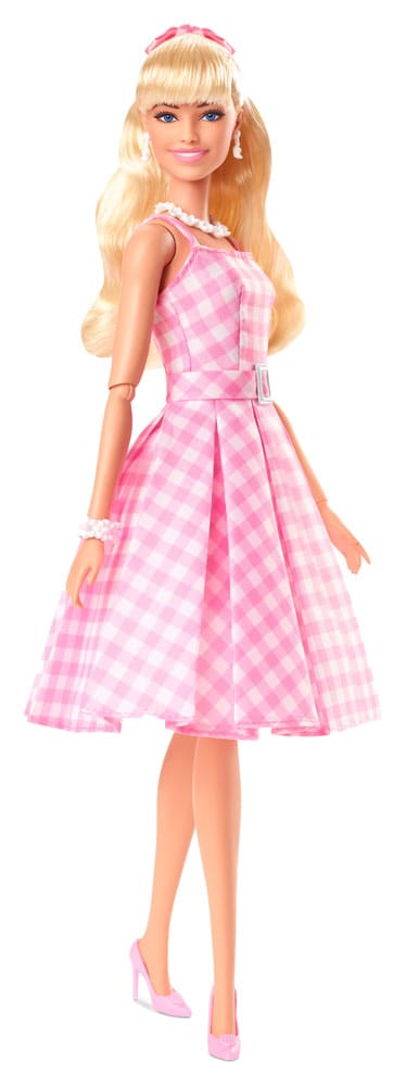 Barbie The Movie Puppe Barbie in Pink Gingham Dress Image 7