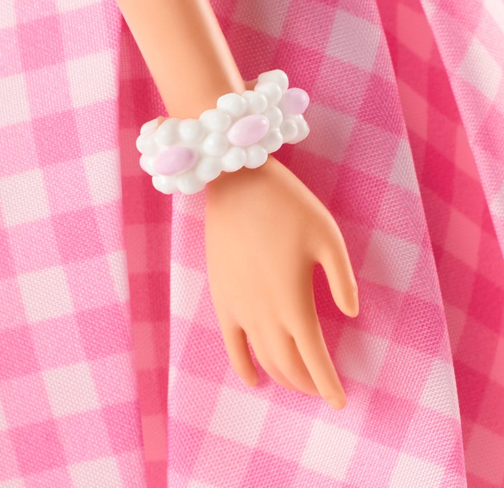 Barbie The Movie Puppe Barbie in Pink Gingham Dress Image 9