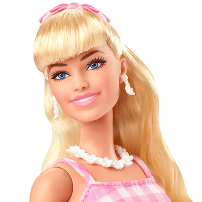 Barbie The Movie Puppe Barbie in Pink Gingham Dress Image 11