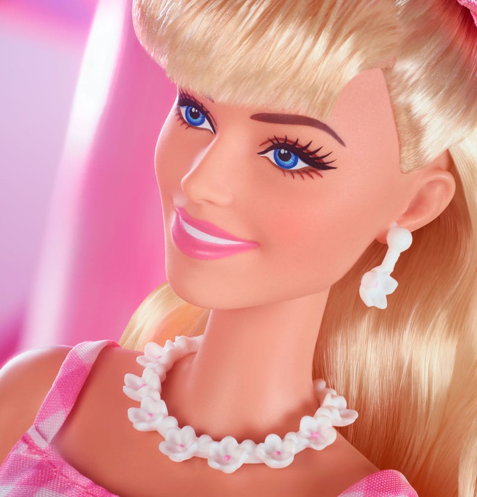 Barbie The Movie Puppe Barbie in Pink Gingham Dress Image 23