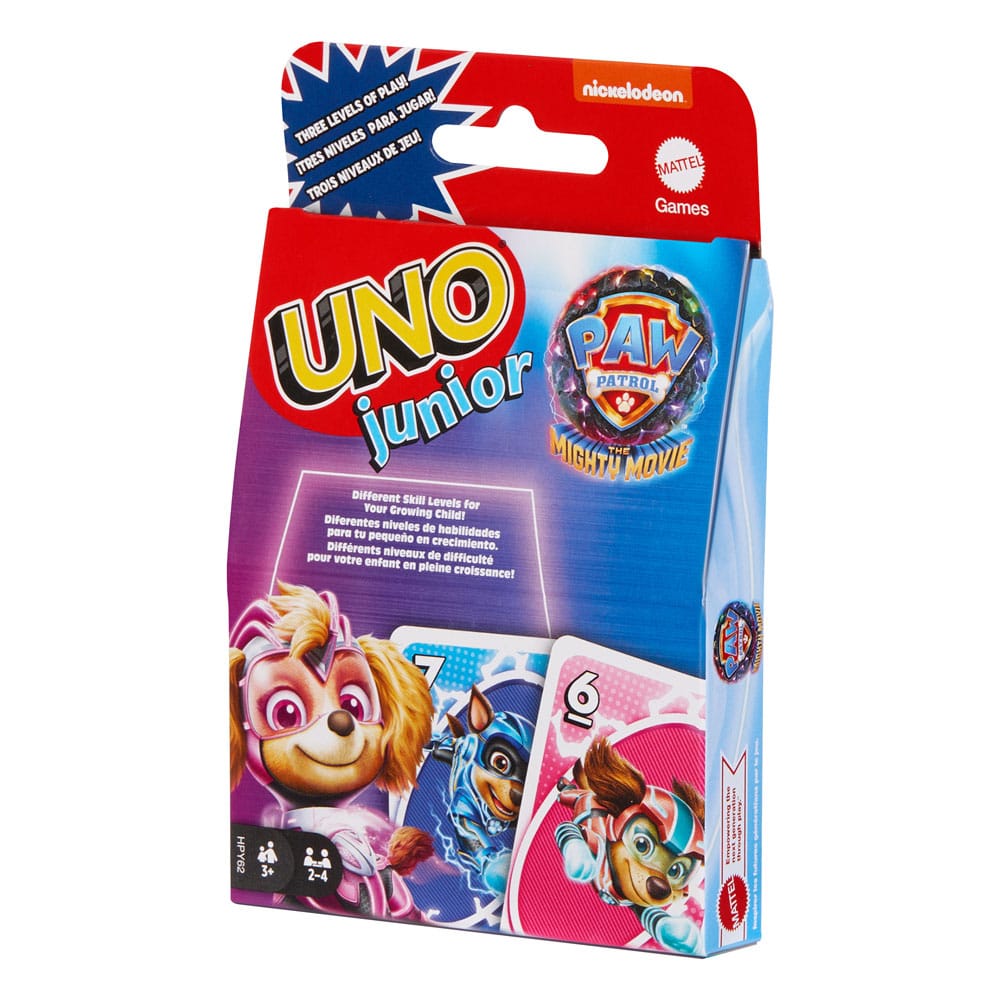 Paw Patrol - Der Mighty Kinofilm Kartenspiel UNO Junior Image 3