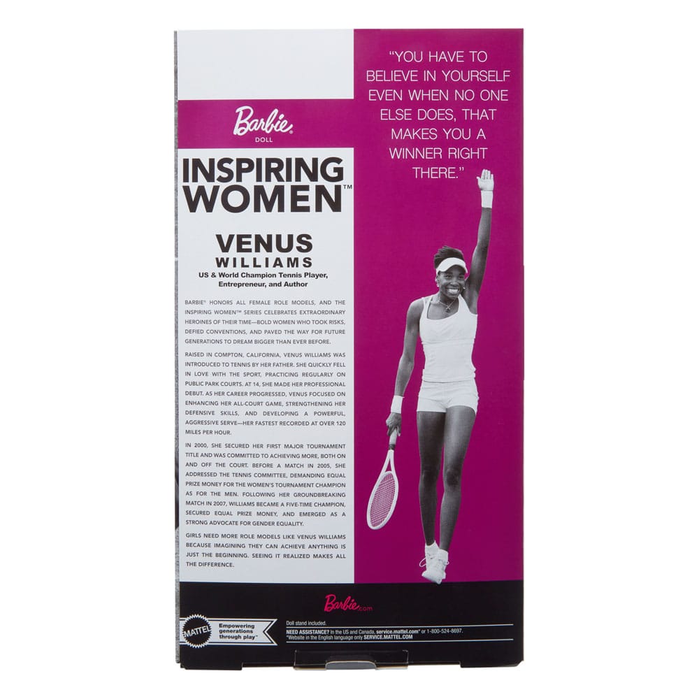 Barbie Signature Inspiring Women Puppe Venus Williams Image 4
