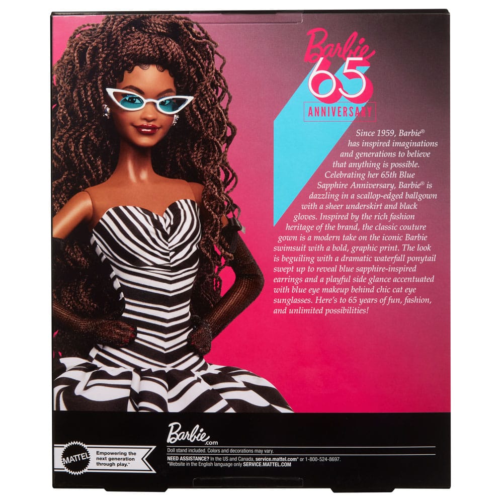 Barbie Signature Puppe 65th Anniversary Brunette Image 3