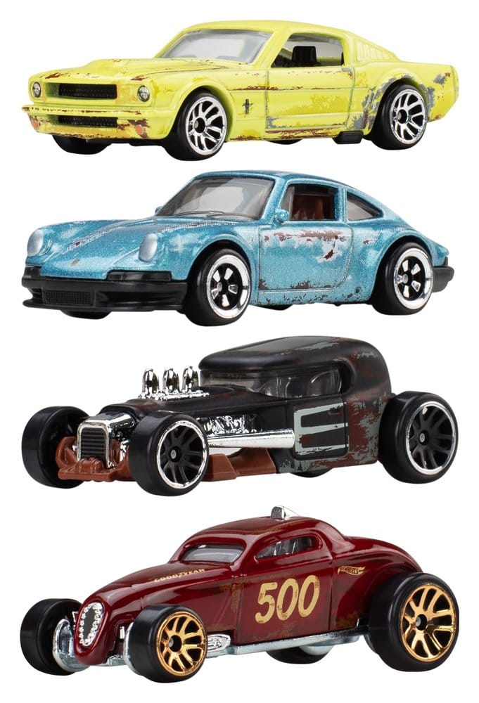 Hot Wheels Silver Series Die-Cast Fahrzeuge 1/64 Vintage 979K Sortiment (10) Image 1