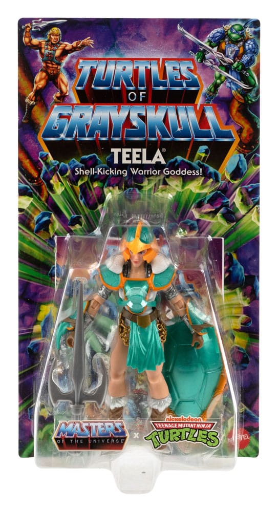 MOTU x TMNT: Turtles of Grayskull Actionfigur Teela 14 cm Image 3