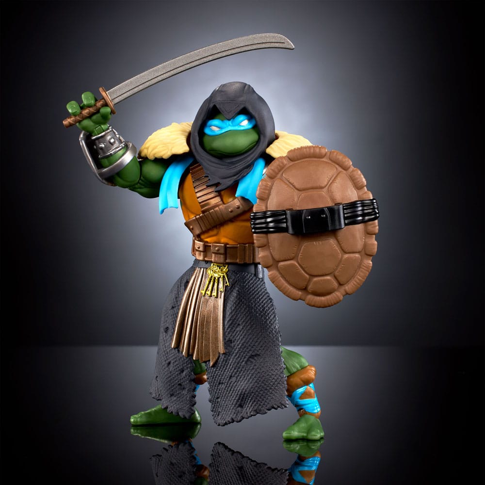 MOTU x TMNT: Turtles of Grayskull Actionfigur Stealth Armor Leonardo 14 cm Image 4