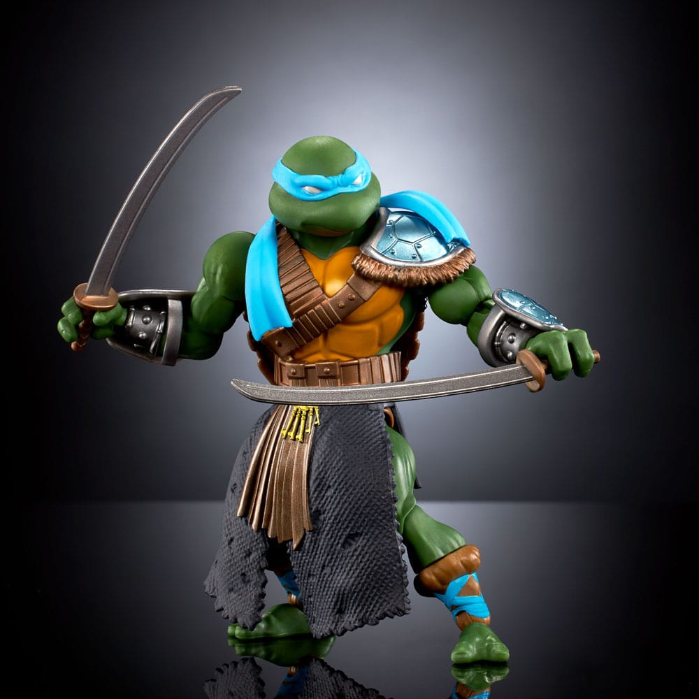 MOTU x TMNT: Turtles of Grayskull Actionfigur Stealth Armor Leonardo 14 cm Image 5