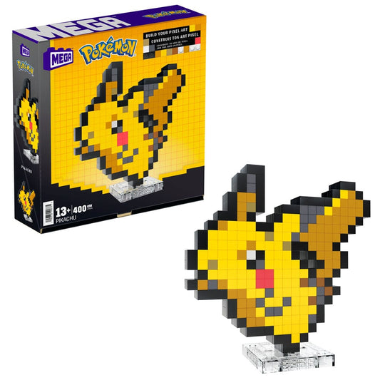 Pokémon MEGA Bauset Pikachu Pixel Art Image 2