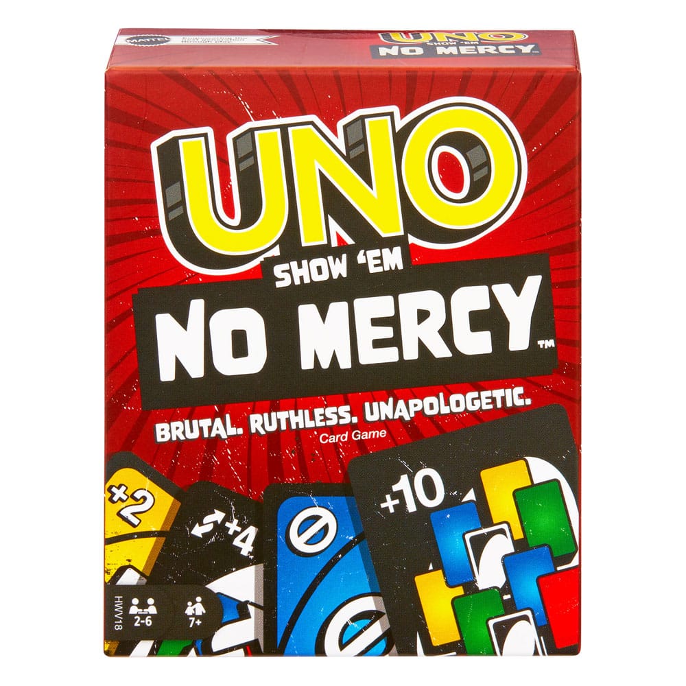 UNO Kartenspiel No Mercy Image 1