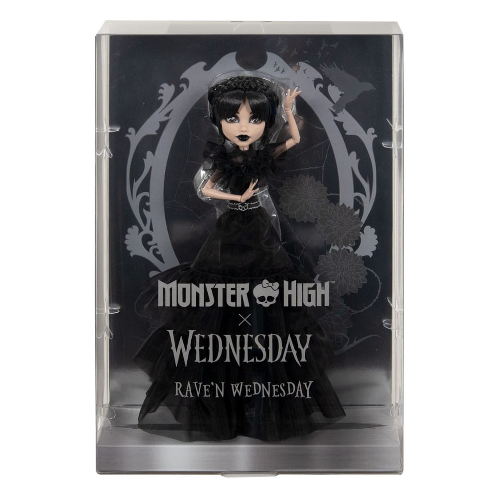 Monster High x Wednesday Puppe Rave'n Wednesday Image 3