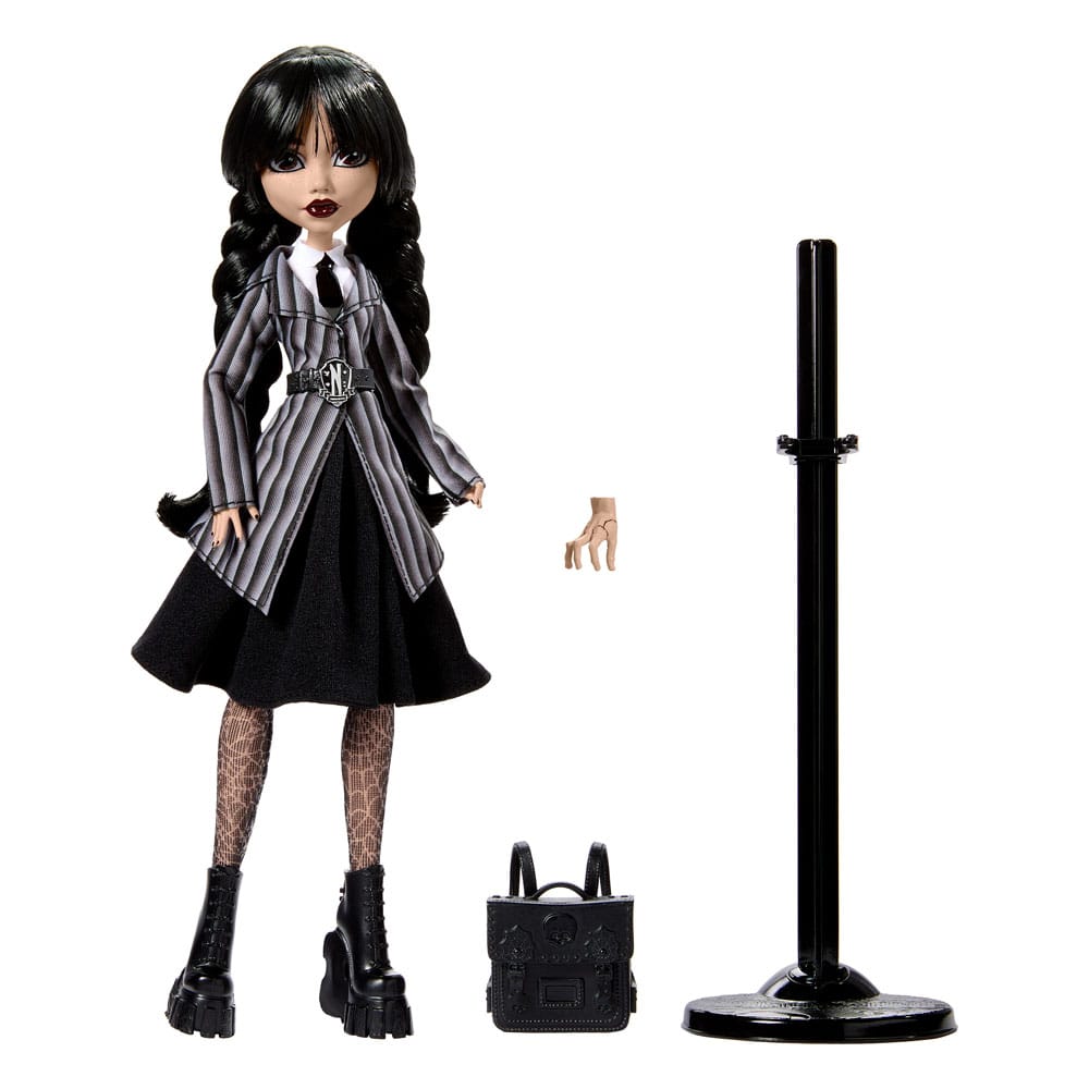 Monster High x Wednesday Puppe Wednesday Addams Image 5