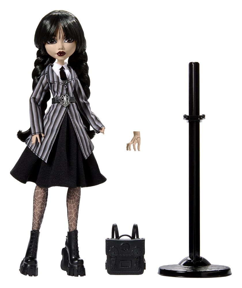 Monster High x Wednesday Puppe Wednesday Addams Image 5