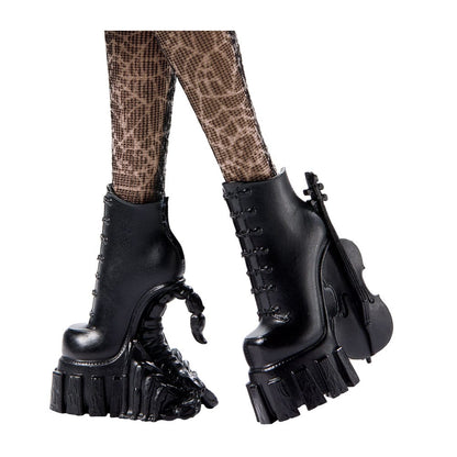 Monster High x Wednesday Puppe Wednesday Addams Image 8