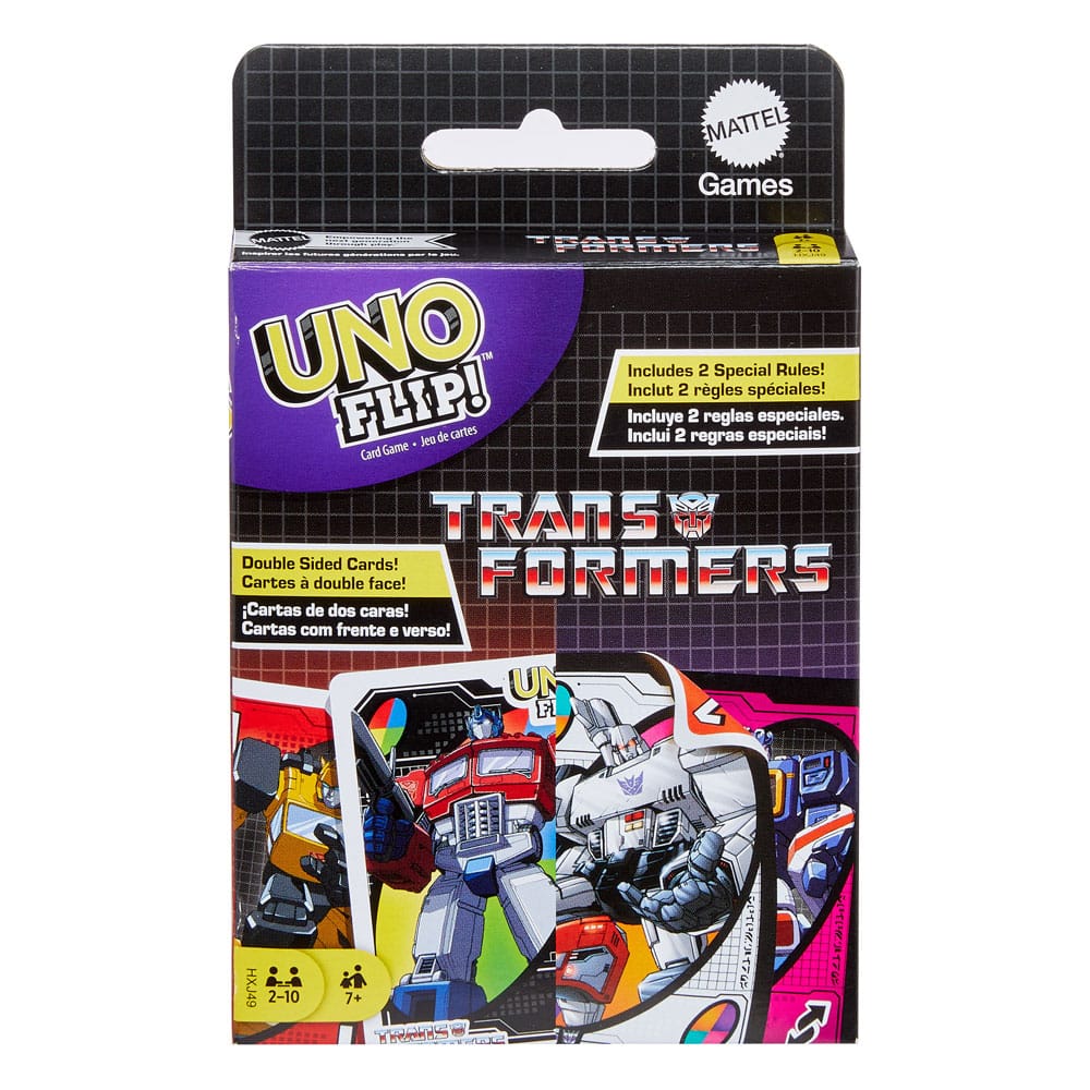Transformers UNO Flip! Kartenspiel Image 1