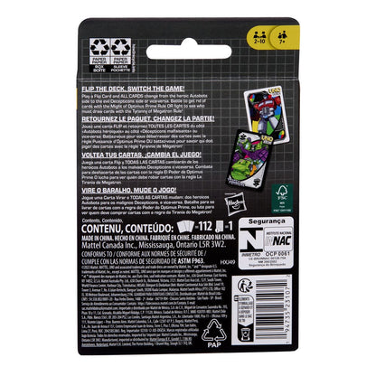 Transformers UNO Flip! Kartenspiel Image 6