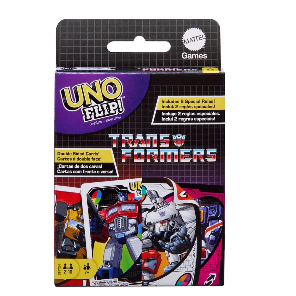 Transformers UNO Flip! Kartenspiel Image 7