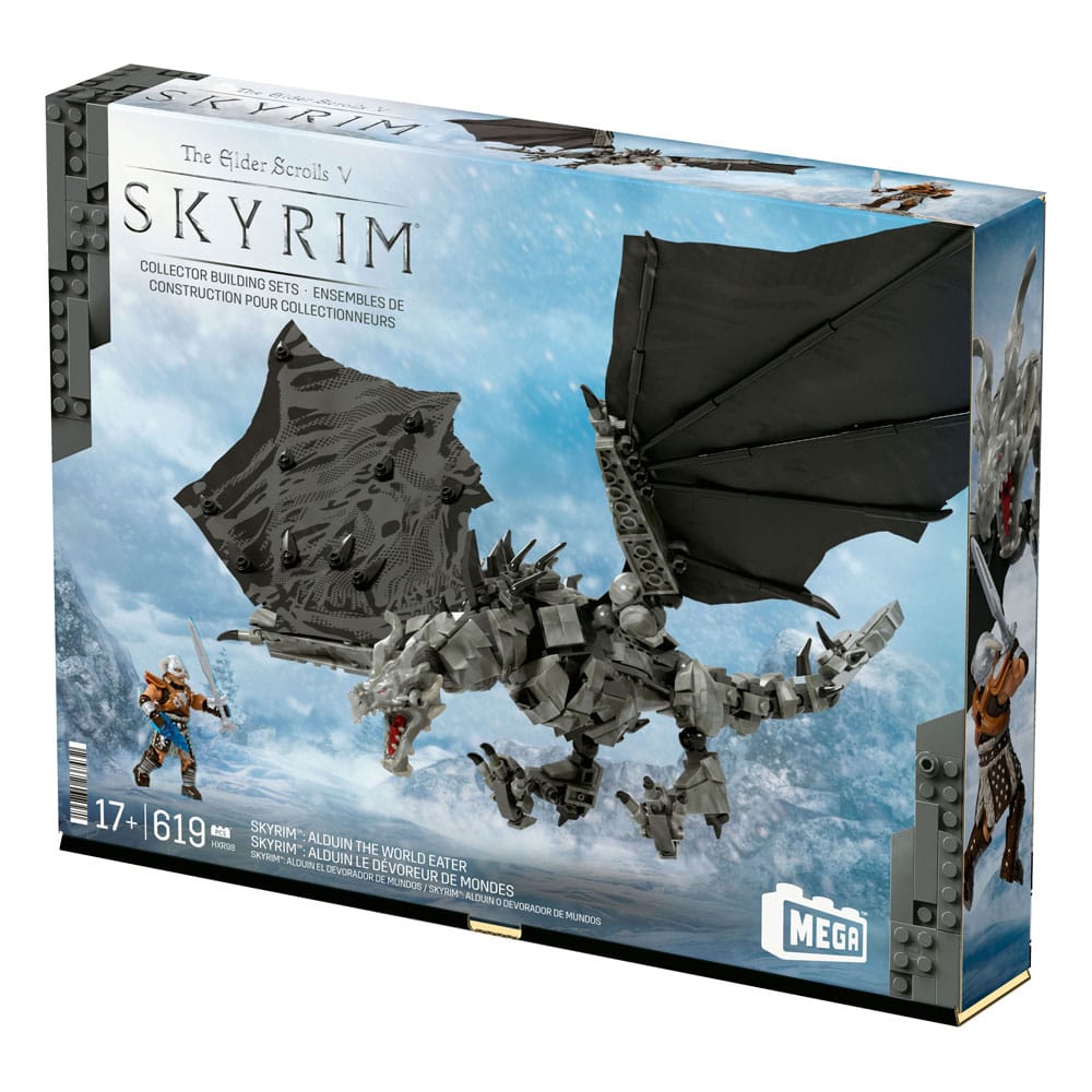 The Elder Scrolls V: Skyrim MEGA Bauset Alduin der Weltenfresser Image 4