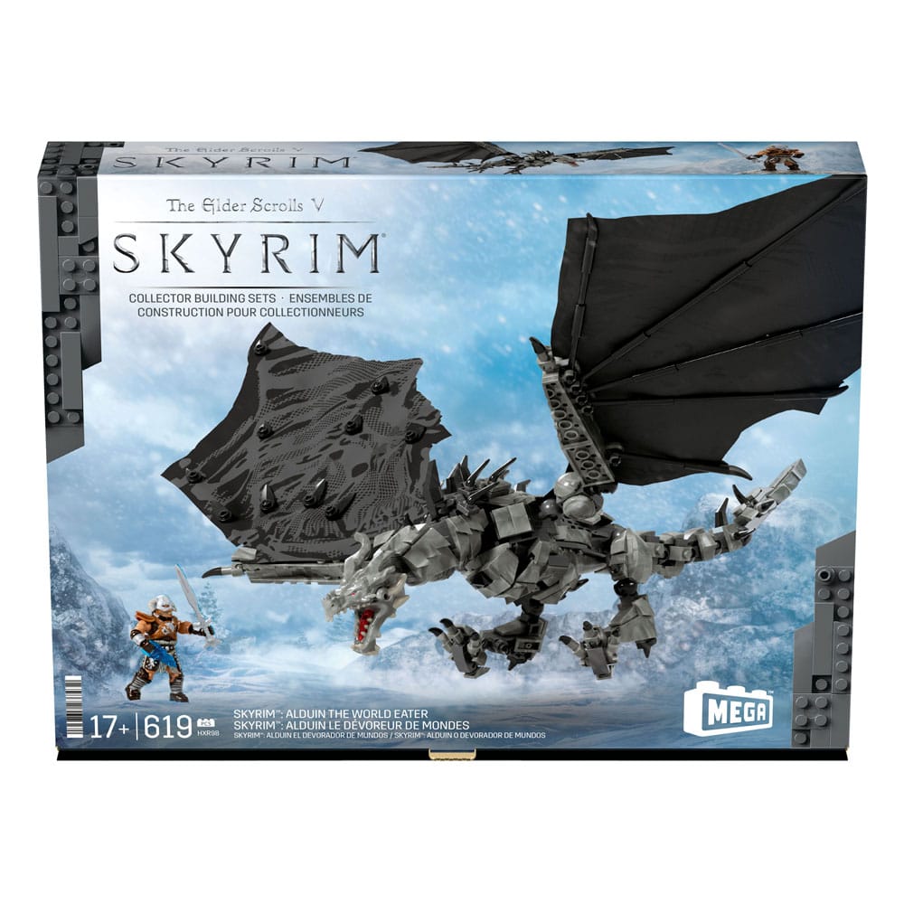 The Elder Scrolls V: Skyrim MEGA Bauset Alduin der Weltenfresser Image 6