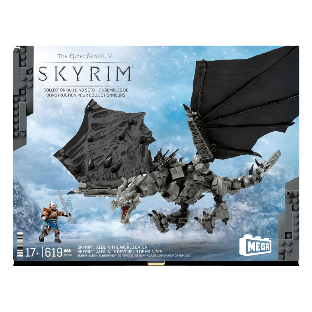The Elder Scrolls V: Skyrim MEGA Bauset Alduin der Weltenfresser Image 10