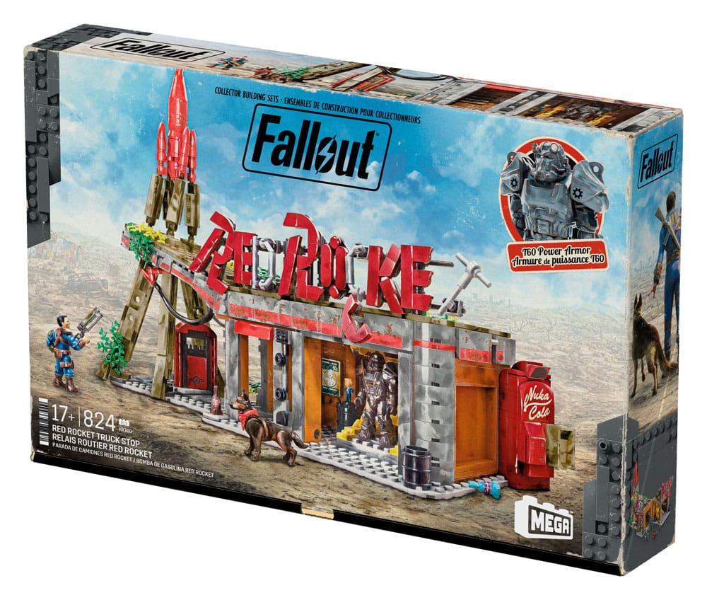 Fallout MEGA Bauset Red Rocket Truck Stop Image 7