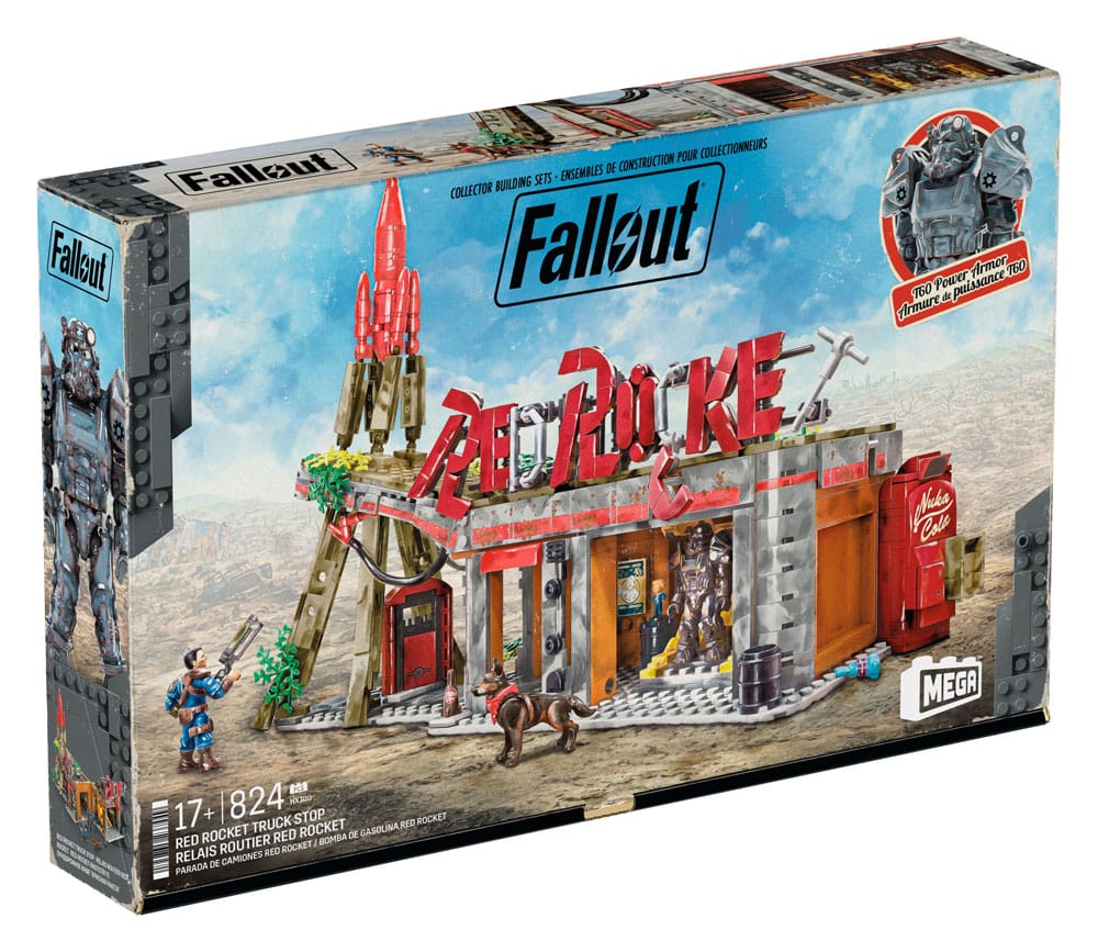 Fallout MEGA Bauset Red Rocket Truck Stop Image 8