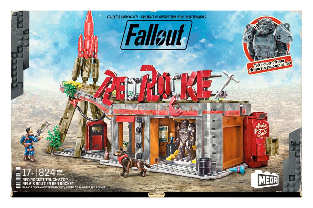 Fallout MEGA Bauset Red Rocket Truck Stop Image 13