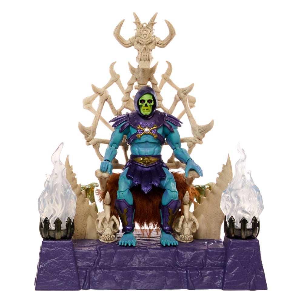 Masters of the Universe: New Eternia Masterverse Actionfigur Skeletor & Throne 18 cm Image 1