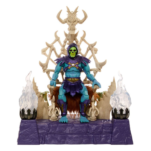 Masters of the Universe: New Eternia Masterverse Actionfigur Skeletor & Throne 18 cm Image 1