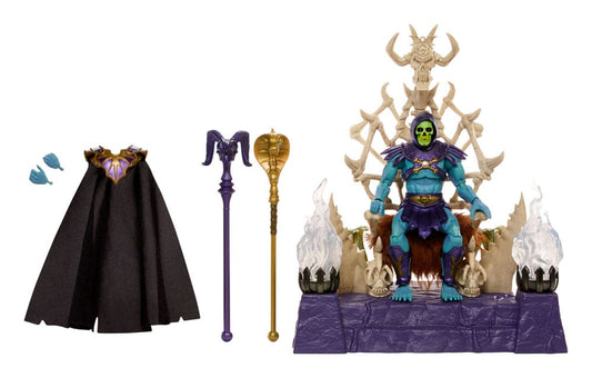 Masters of the Universe: New Eternia Masterverse Actionfigur Skeletor & Throne 18 cm Image 2