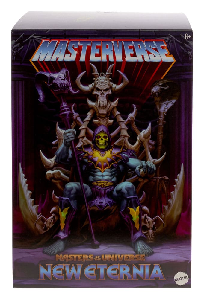 Masters of the Universe: New Eternia Masterverse Actionfigur Skeletor & Throne 18 cm Image 3