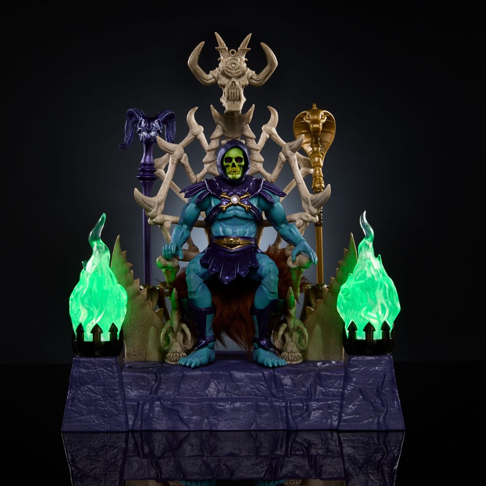 Masters of the Universe: New Eternia Masterverse Actionfigur Skeletor & Throne 18 cm Image 6
