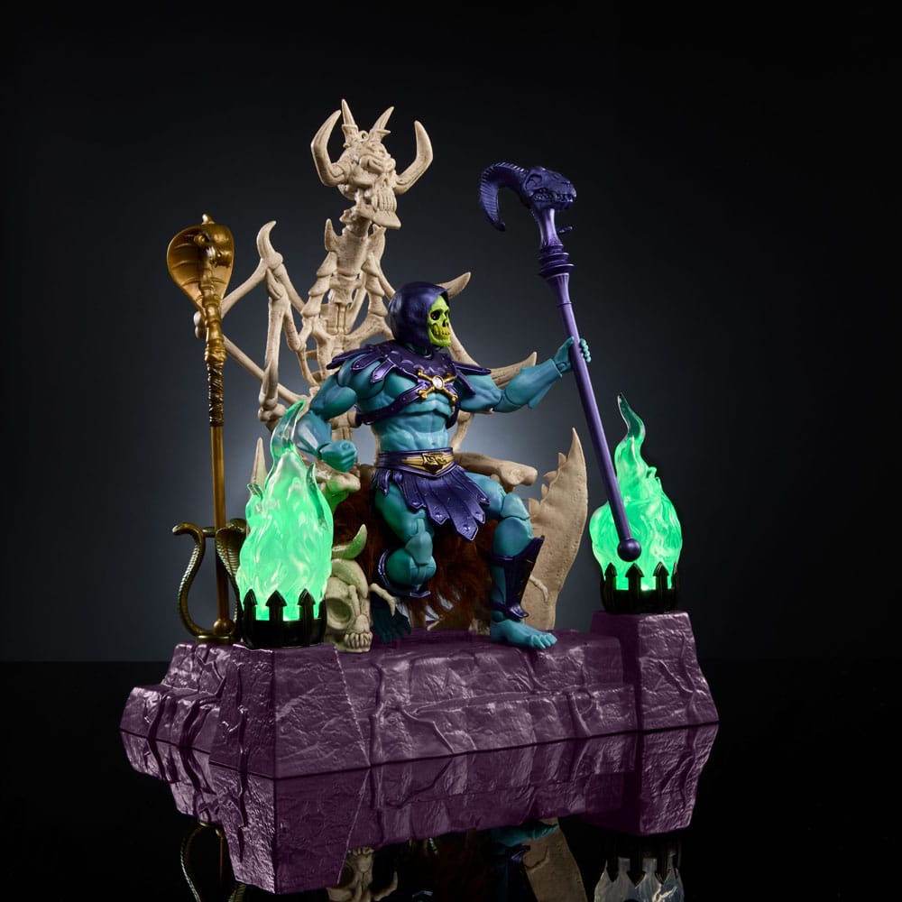 Masters of the Universe: New Eternia Masterverse Actionfigur Skeletor & Throne 18 cm Image 7