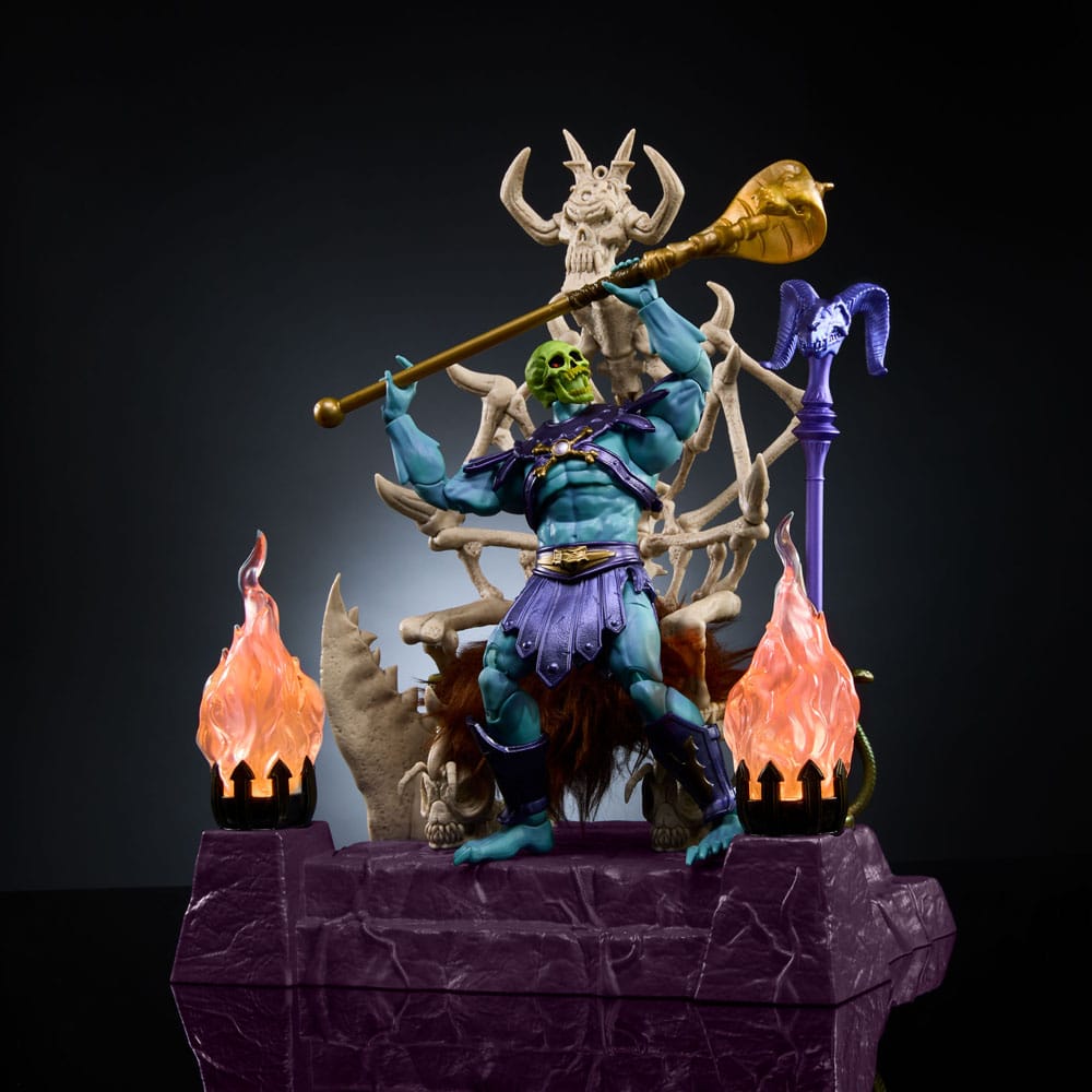 Masters of the Universe: New Eternia Masterverse Actionfigur Skeletor & Throne 18 cm Image 8
